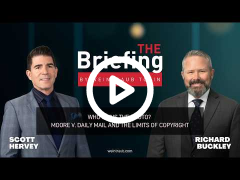 The Briefing: Who Owns the Photo? Moore v. Daily Mail and the Limits of Copyright